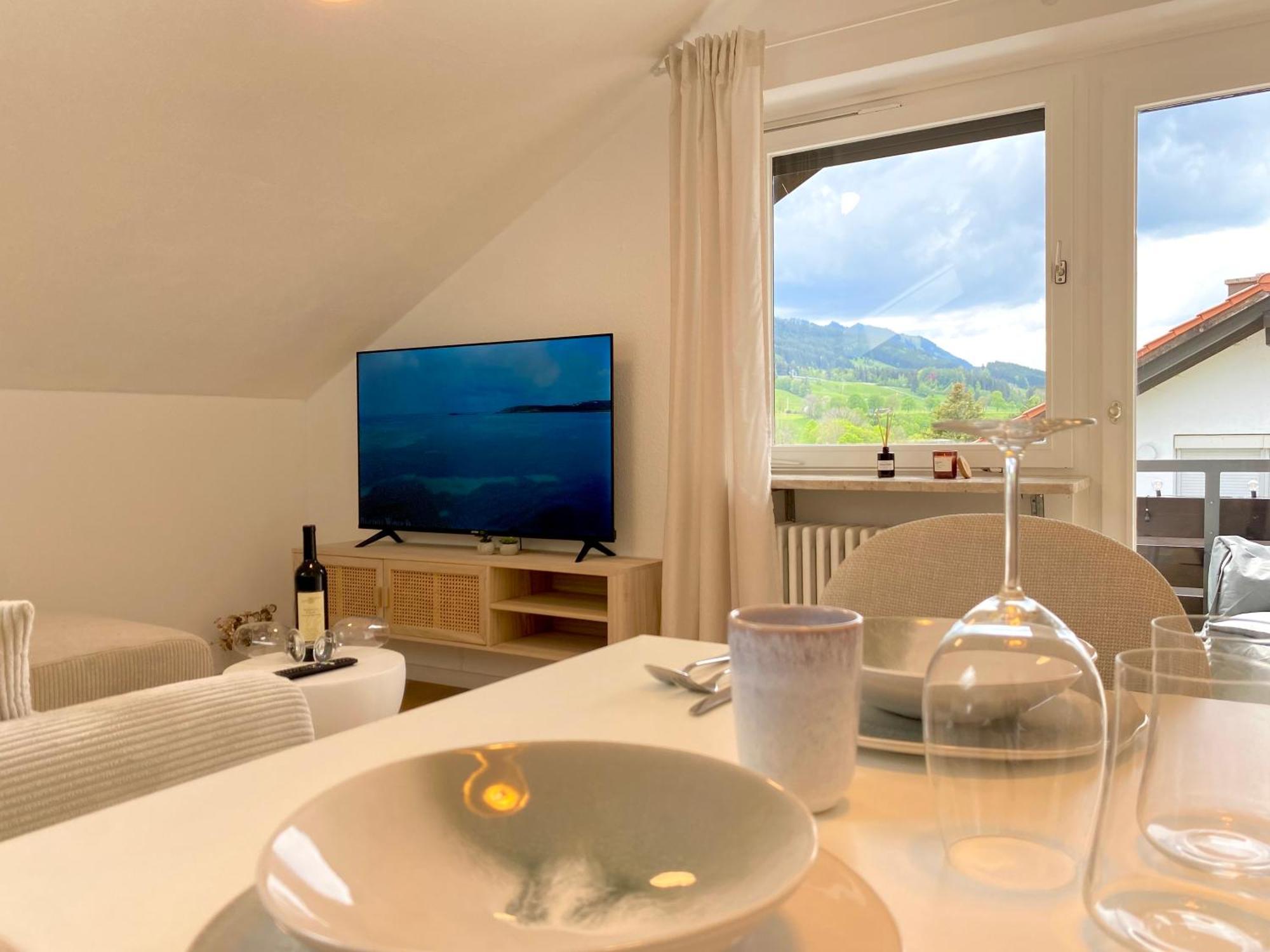 Best Butler Alpspitz Apartment Kueche Parken Balkon Нессельванг Екстер'єр фото